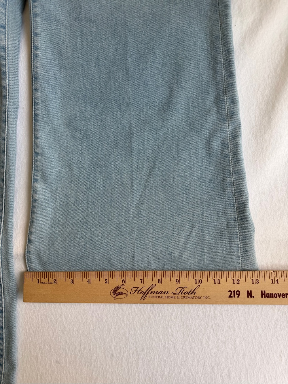 NWOT MOTHER The Roller Sneak Ball’s In Your Court 30 High Rise Wide Leg Flare - Picture 14 of 16
